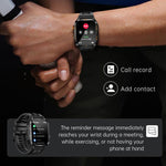 KT89 1.96 inch Square Screen Bluetooth Sports Smart Watch