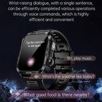 KT89 1.96 inch Square Screen Bluetooth Sports Smart Watch