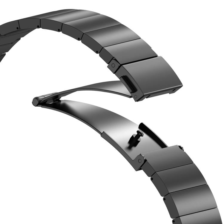 One-bead Quick-release Flat Buckle Titanium Alloy Watch Band, For Apple Watch 46mm / 49mm / 45mm / 44mm, For Apple Watch 42mm / 41mm / 40mm / 38mm