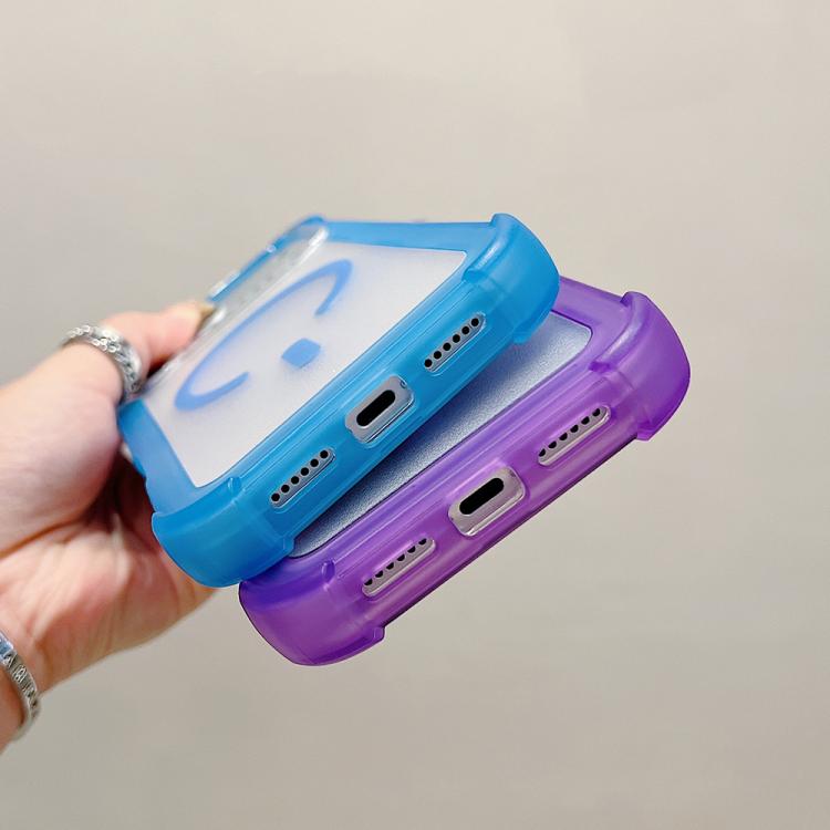 Transparent Matte TPU Hybrid PC 3-in-1 MagSafe Phone Case, For iPhone 15 Pro Max, For iPhone 15 Pro, For iPhone 15 Plus, For iPhone 15, For iPhone 14 Plus, For iPhone 14, For iPhone 14 Pro, For iPhone 14 Pro Max