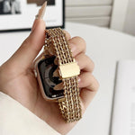 Slim Magnetic Snap Clasp Steel Mesh Metal Watch Band, For Apple Watch 46mm / 49mm / 45mm / 44mm, For Apple Watch 42mm / 41mm / 40mm / 38mm