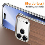J TRIBE Metal Frameless Wood Texture MagSafe Phone Case, For iPhone 17 Pro Max, For iPhone 17 Pro, For iPhone 17, For iPhone Air, For iPhone 16 Pro Max, For iPhone 16 Pro, For iPhone 15 Pro Max, For iPhone 15 Pro