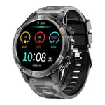 YK15 1.46 inch Round Screen Bluetooth Call GPS Sports Smart Watch