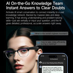W630 800W WiFi4 AI Photo Recognition Smart Translation Bluetooth Call Glasses