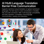 W630 800W WiFi4 AI Photo Recognition Smart Translation Bluetooth Call Glasses