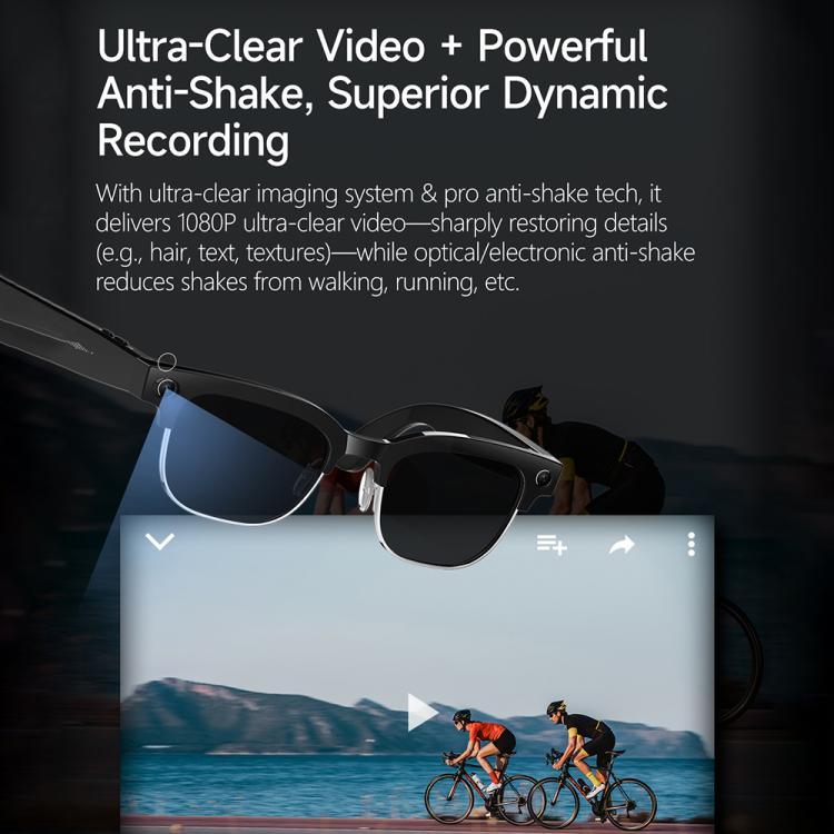 W630 800W WiFi4 AI Photo Recognition Smart Translation Bluetooth Call Glasses