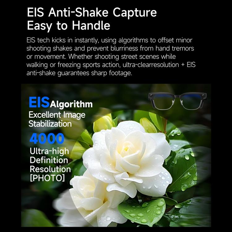 W630 800W WiFi4 AI Photo Recognition Smart Translation Bluetooth Call Glasses