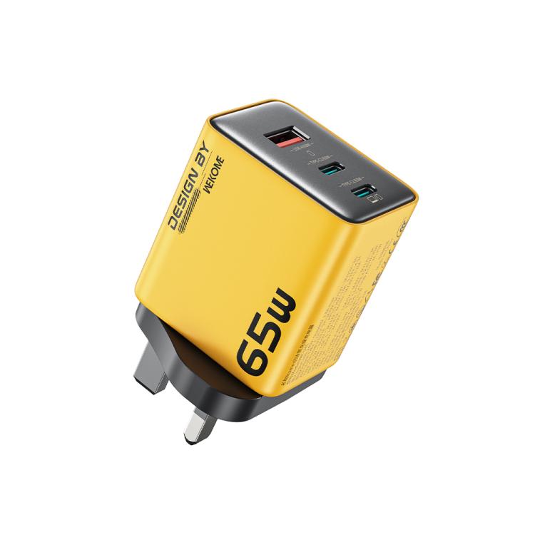 شاحن GaN WK WP-U45 Keylour 65 واط Type-Cx2، قابس الاتحاد الأوروبي، قابس المملكة المتحدة