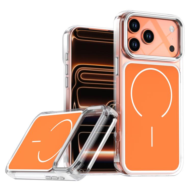 غطاء هاتف مغناطيسي MagSafe بلونين مع تأثير ظل مشرق، لهواتف iPhone 17 Pro Max، iPhone 17 Pro، iPhone 17، iPhone Air، iPhone 16 Pro Max، iPhone 16 Pro، iPhone 16 Plus، iPhone 16