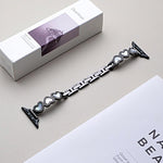 xDfind Heart-shaped Shell Metal Watch Band, For Apple Watch 42 / 44 / 45 / 46 / 49mm, For Apple Watch 38 / 40 / 41 / S11 42mm