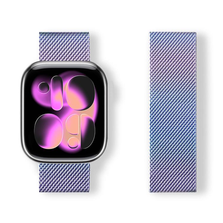 Bracelet de montre magnétique xDfind en acier inoxydable, boucle milanaise, compatible avec Apple Watch 42/44/45/46/49 mm et Apple Watch 38/40/41/S11 42 mm.