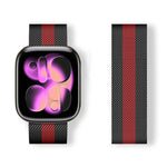 Bracelet de montre magnétique xDfind en acier inoxydable, boucle milanaise, compatible avec Apple Watch 42/44/45/46/49 mm et Apple Watch 38/40/41/S11 42 mm.