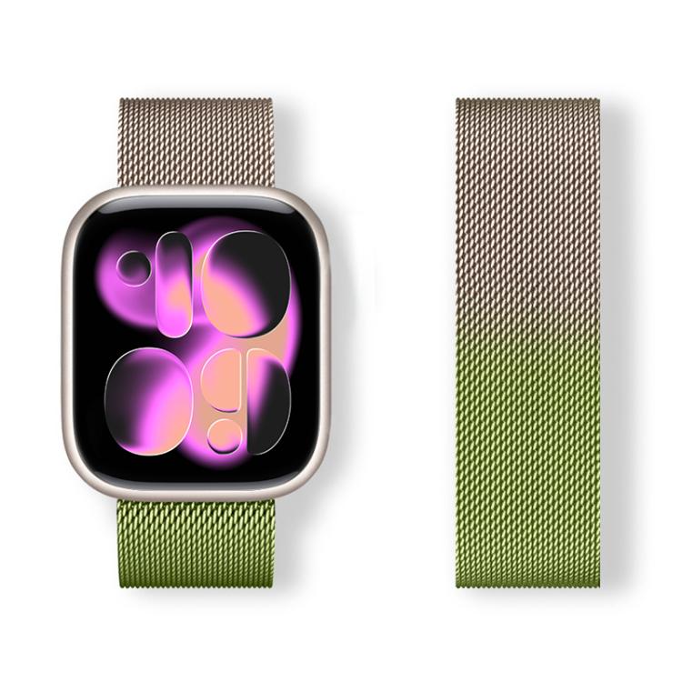 Bracelet de montre magnétique xDfind en acier inoxydable, boucle milanaise, compatible avec Apple Watch 42/44/45/46/49 mm et Apple Watch 38/40/41/S11 42 mm.