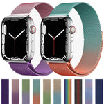 Bracelet de montre magnétique xDfind en acier inoxydable, boucle milanaise, compatible avec Apple Watch 42/44/45/46/49 mm et Apple Watch 38/40/41/S11 42 mm.