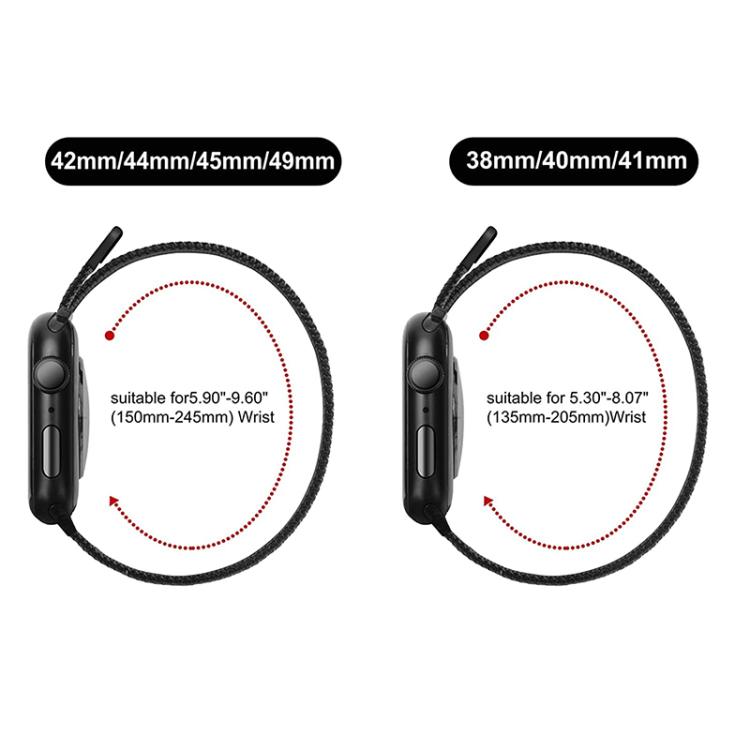 Bracelet de montre magnétique xDfind en acier inoxydable, boucle milanaise, compatible avec Apple Watch 42/44/45/46/49 mm et Apple Watch 38/40/41/S11 42 mm.