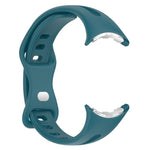 xDfind Silikon-Uhrenarmband mit schmalem Taillenverschluss und Schmetterlingsschnalle, passend für Google Pixel Watch 4 / 3 / 2 / 1 (41 mm)