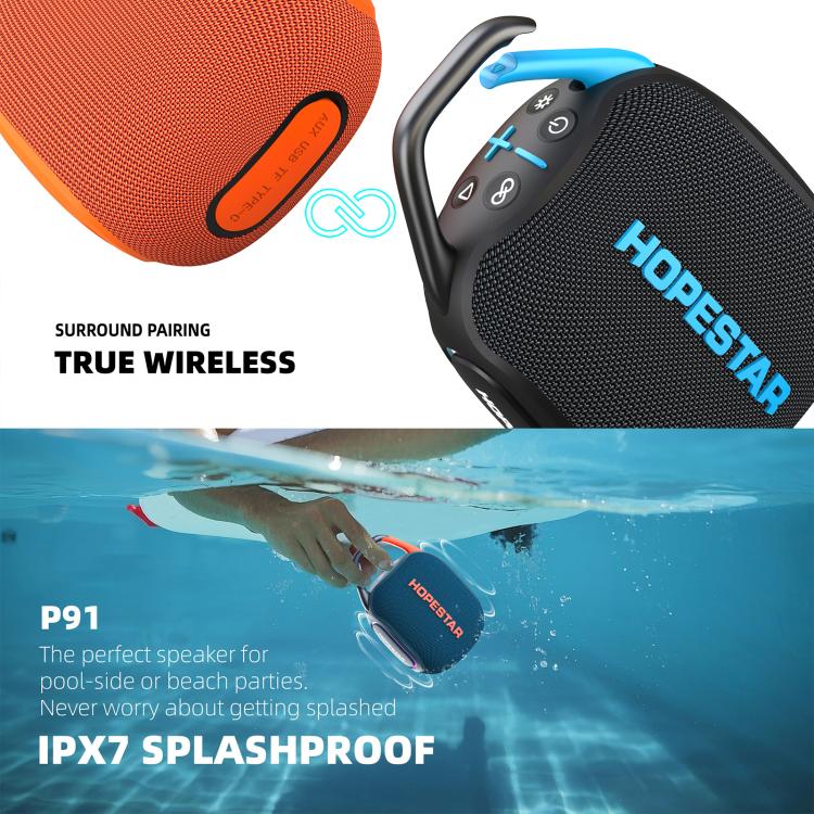 HOPESTAR P91 15W Outdoor IPX7 Waterproof Bluetooth Speaker