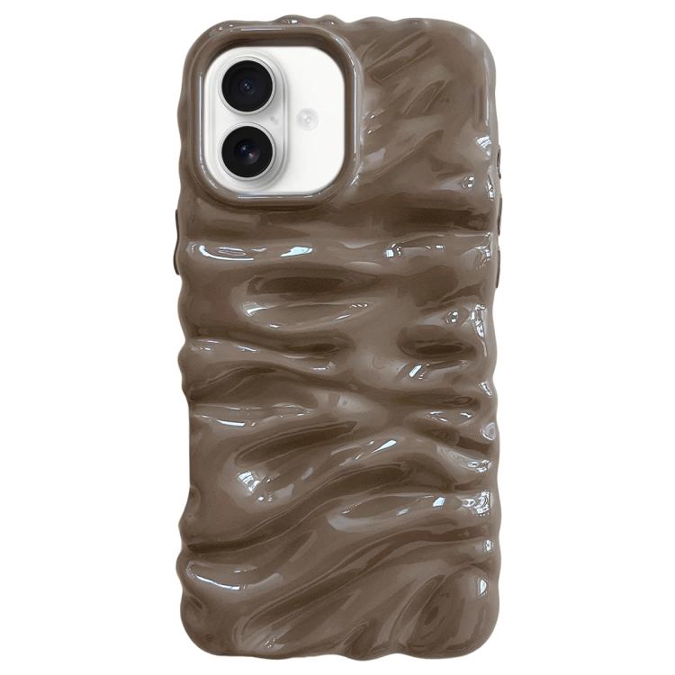 Cream Texture Electroplating TPU Full Coverage Phone Case, For iPhone 17, For iPhone 16 Pro Max