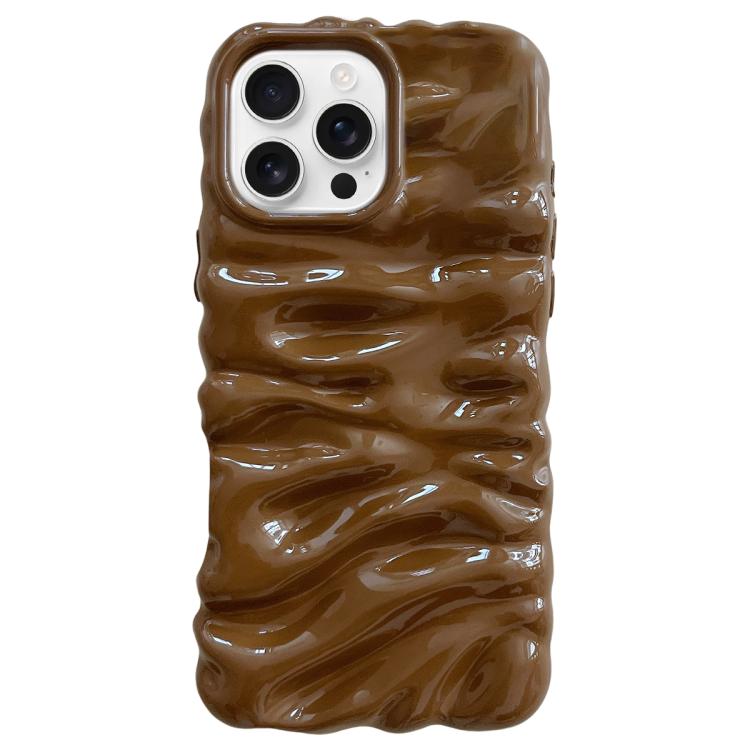Cream Texture Electroplating TPU Full Coverage Phone Case, For iPhone 17, For iPhone 16 Pro Max