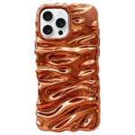 Cream Texture Electroplating TPU Full Coverage Phone Case, For iPhone 17, For iPhone 16 Pro Max, For iPhone 16 Pro, For iPhone 16, For iPhone 15 Pro Max