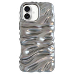 Cream Texture Electroplating TPU Full Coverage Phone Case, For iPhone 17, For iPhone 16 Pro Max, For iPhone 16 Pro, For iPhone 16, For iPhone 15 Pro Max