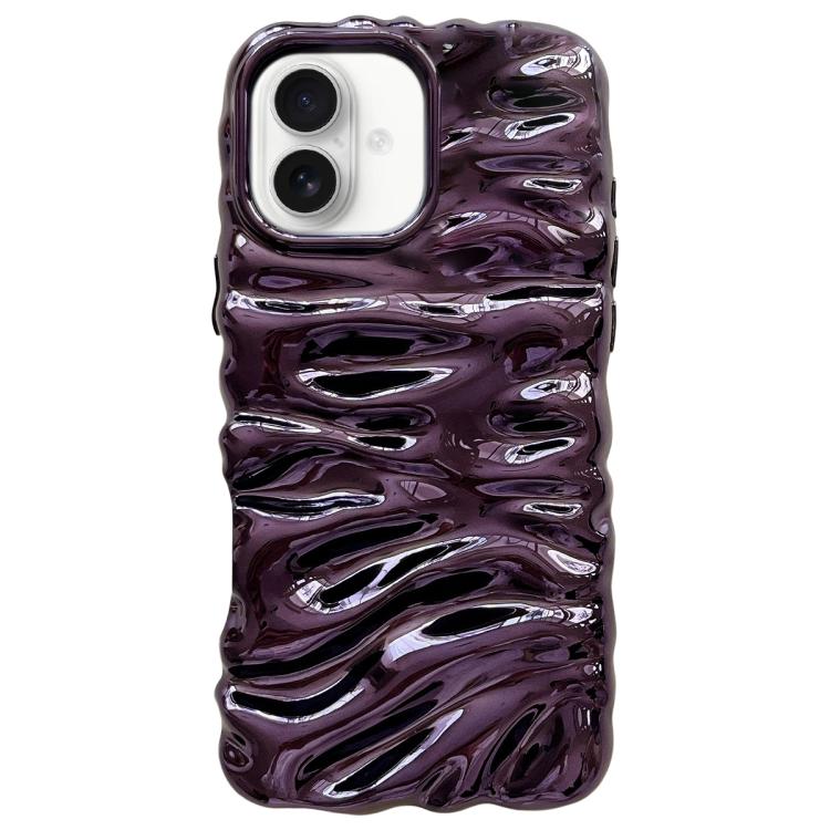 Cream Texture Electroplating TPU Full Coverage Phone Case, For iPhone 17, For iPhone 16 Pro Max, For iPhone 16 Pro, For iPhone 16, For iPhone 15 Pro Max