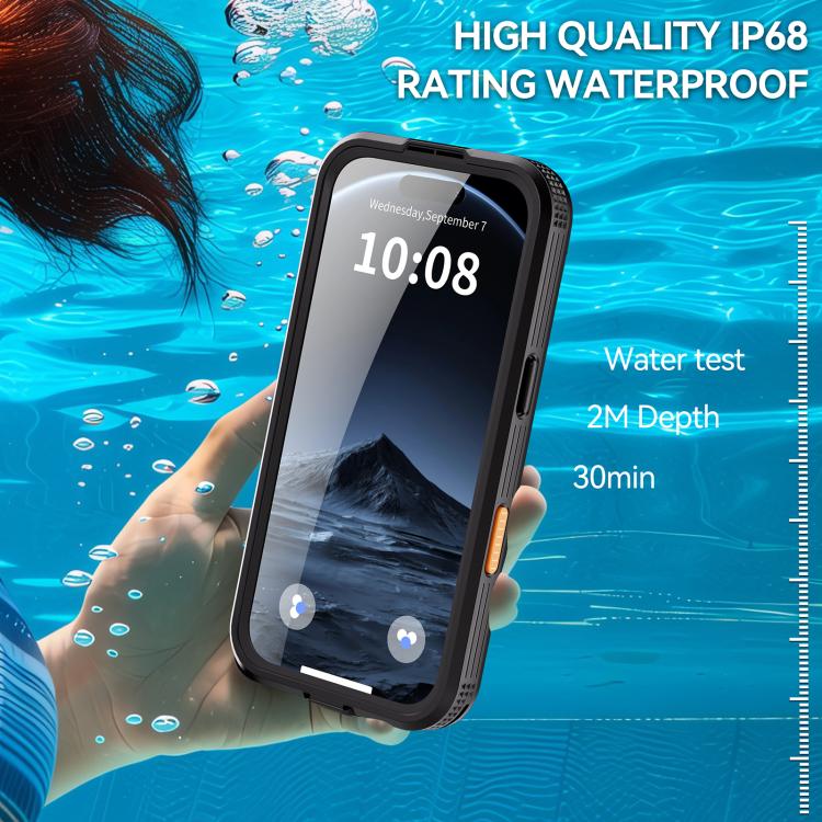 RedPepper IP68 Waterproof Triple-proof MagSafe Phone Case, For iPhone 17 Pro Max, For iPhone 17 Pro, For iPhone Air