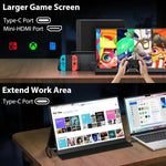 P161Q10G 16.1 inch 2.5K Portable Monitor 144Hz Extended Screen, 16.1 inch 2.5K 144Hz