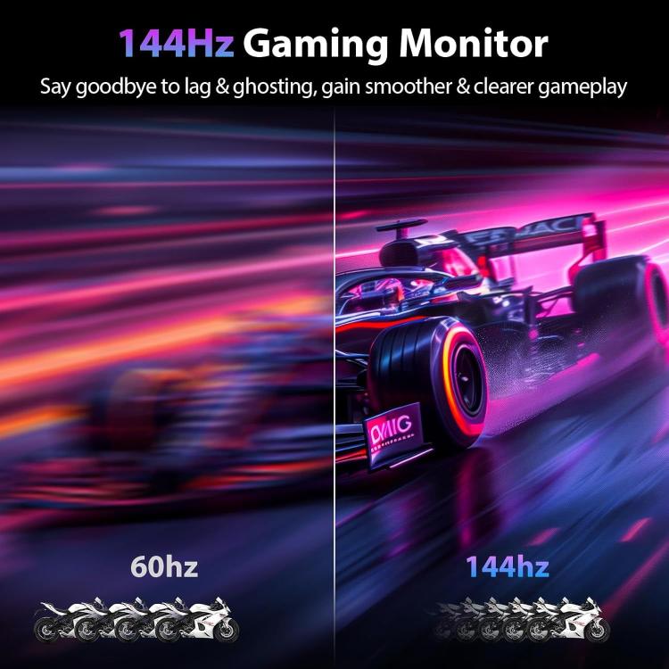 P161Q10G 16.1 inch 2.5K Portable Monitor 144Hz Extended Screen, 16.1 inch 2.5K 144Hz