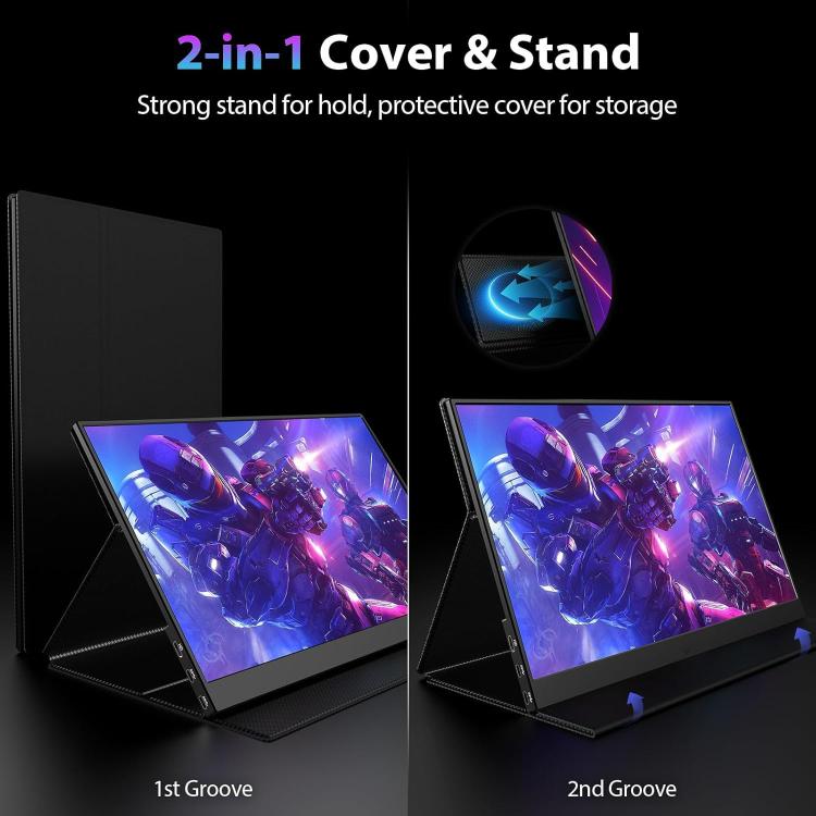 P161Q10G 16.1 inch 2.5K Portable Monitor 144Hz Extended Screen, 16.1 inch 2.5K 144Hz