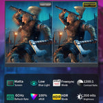 P160Q16BW 16 inch 2.5K Portable Monitor Gaming Extended Screen, 16 inch 2.5K 60Hz