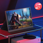 P160Q16BWG 16 inch 2.5K Portable Monitor 120Hz Gaming Extended Screen, 16 inch 2.5K 120Hz