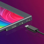 P160Q16BWG 16 inch 2.5K Portable Monitor 120Hz Gaming Extended Screen, 16 inch 2.5K 120Hz