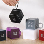 T&G TG687 Magic Cube TWS Subwoofer Portable Outdoor Wireless Bluetooth Speaker, TG687