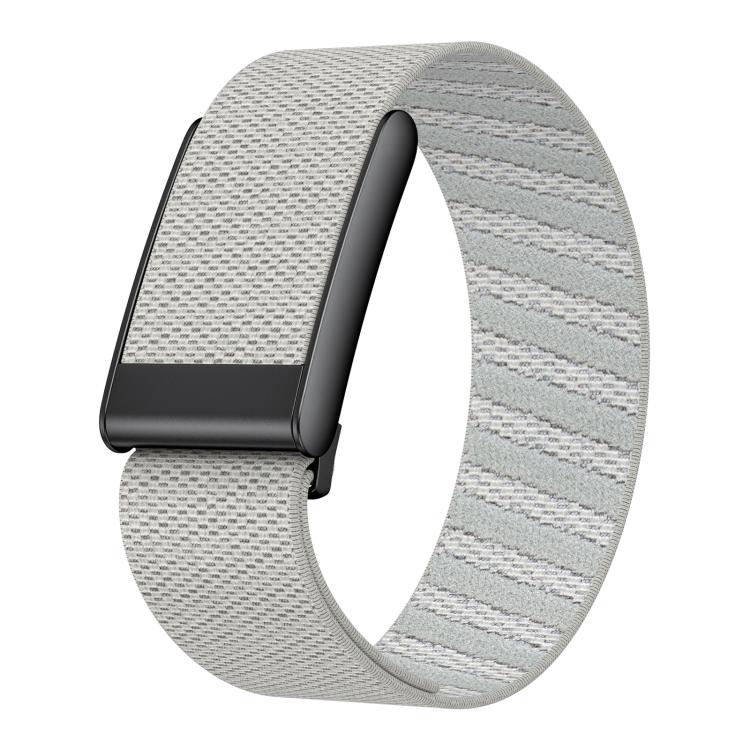 xDfind Black Buckle Sport Elastic Twill Pattern Nylon Watch Band, For WHOOP 5.0 Standard Version