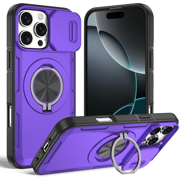 Camshield Rotation Holder MagSafe Phone Case, For iPhone 17 Pro Max, For iPhone 17 Pro, For iPhone 16 Pro Max, For iPhone 16 Pro, For iPhone 16 Plus, For iPhone 16, For iPhone 15 Pro Max, For iPhone 15 Pro