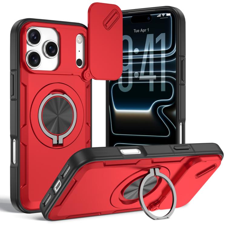 Camshield Rotation Holder MagSafe Phone Case, For iPhone 17 Pro Max, For iPhone 17 Pro, For iPhone 16 Pro Max, For iPhone 16 Pro, For iPhone 16 Plus, For iPhone 16, For iPhone 15 Pro Max, For iPhone 15 Pro