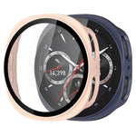xDfind Tempered Film Integrated Frosted PC Watch Protective Cover, For Samsung Galaxy Watch8 44mm, For Samsung Galaxy Watch8 40mm
