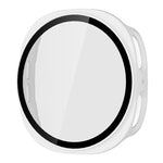 xDfind Tempered Film Integrated Frosted PC Watch Protective Cover, For Samsung Galaxy Watch8 44mm, For Samsung Galaxy Watch8 40mm