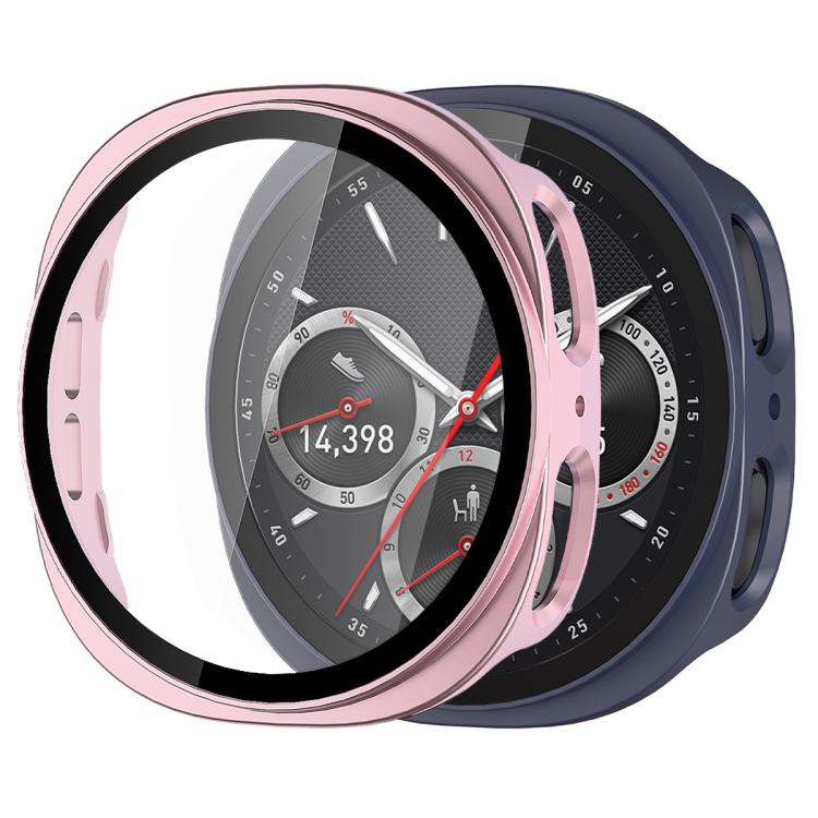 xDfind Tempered Film Integrated Frosted PC Watch Protective Cover, For Samsung Galaxy Watch8 44mm, For Samsung Galaxy Watch8 40mm