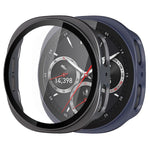 xDfind Tempered Film Integrated Frosted PC Watch Protective Cover, For Samsung Galaxy Watch8 44mm, For Samsung Galaxy Watch8 40mm