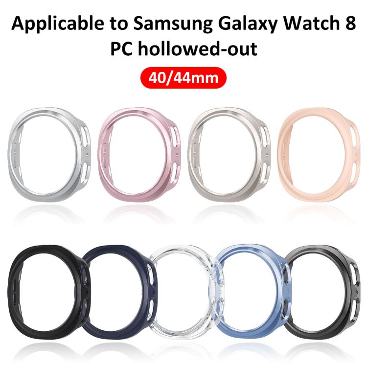 xDfind PC Hollow Half Coverage Watch Cover, For Samsung Galaxy Watch8 Classic 46mm, For Samsung Galaxy Watch8 44mm, For Samsung Galaxy Watch8 40mm