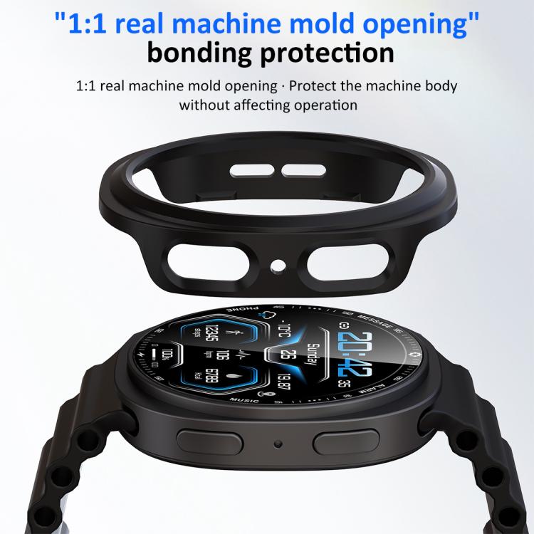 xDfind PC Hollow Half Coverage Watch Cover, For Samsung Galaxy Watch8 Classic 46mm, For Samsung Galaxy Watch8 44mm, For Samsung Galaxy Watch8 40mm