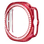 xDfind Single Row Diamond Hollow PC Watch Cover, For Samsung Galaxy Watch Ultra 47mm / Ultra 2025