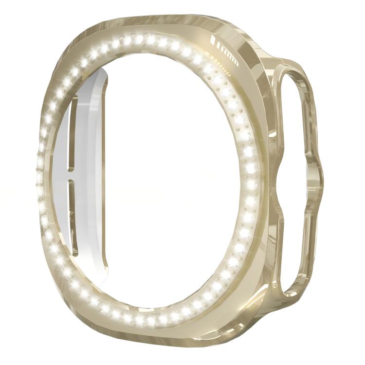 xDfind Single Row Diamond Hollow PC Watch Cover, For Samsung Galaxy Watch Ultra 47mm / Ultra 2025