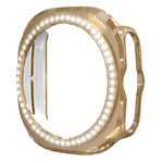 xDfind Single Row Diamond Hollow PC Watch Cover, For Samsung Galaxy Watch Ultra 47mm / Ultra 2025