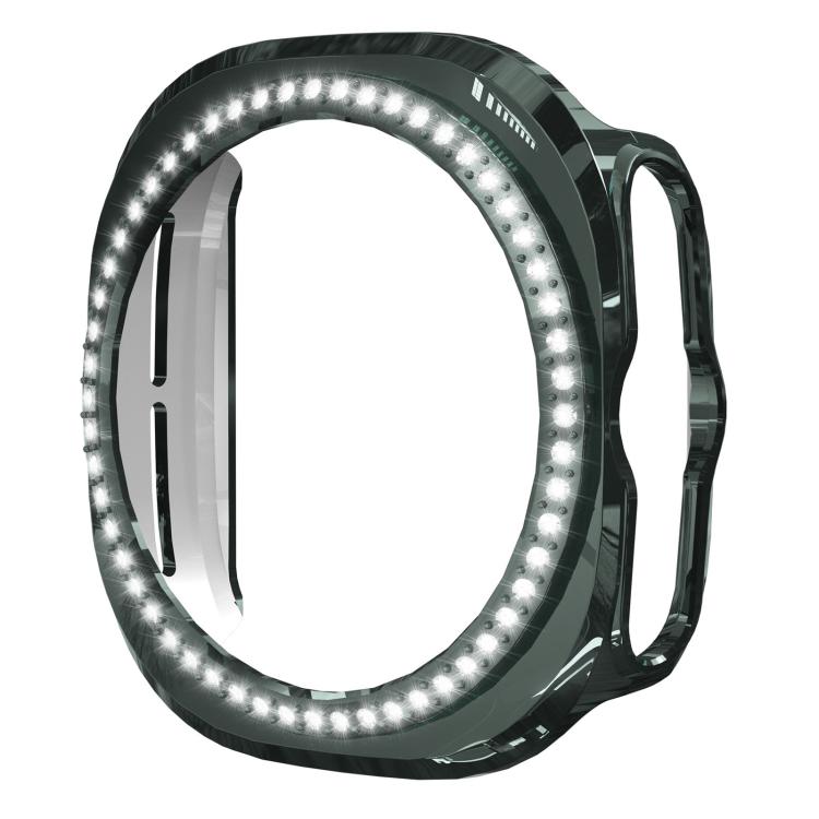 xDfind Single Row Diamond Hollow PC Watch Cover, For Samsung Galaxy Watch Ultra 47mm / Ultra 2025