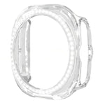 xDfind Single Row Diamond Hollow PC Watch Cover, For Samsung Galaxy Watch Ultra 47mm / Ultra 2025