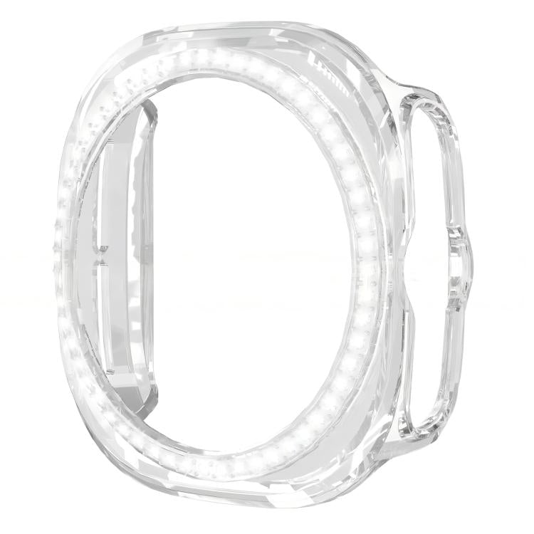 xDfind Single Row Diamond Hollow PC Watch Cover, For Samsung Galaxy Watch Ultra 47mm / Ultra 2025