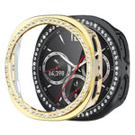 xDfind Single Row Diamond Hollow PC Watch Cover, For Samsung Galaxy Watch8 44mm, For Samsung Galaxy Watch8 40mm